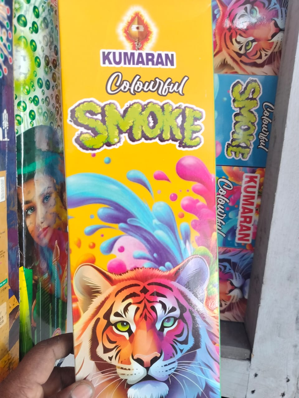 Rainbow Colour Smoke Candle (3 Pcs)